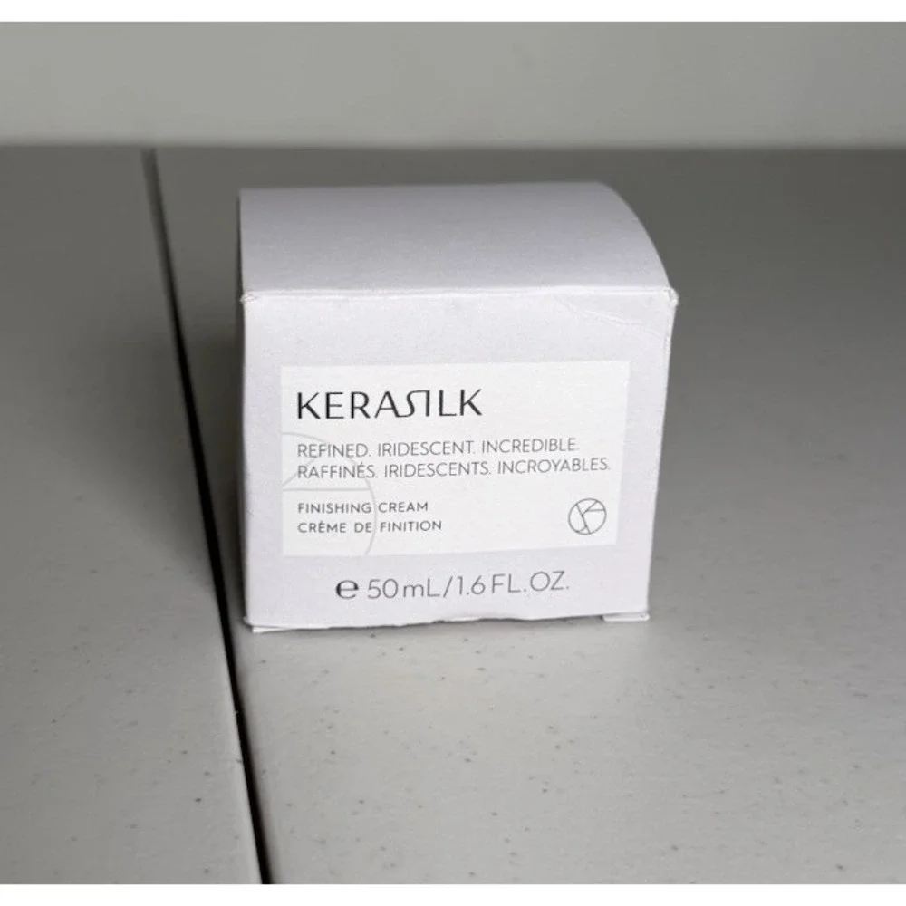 Kerasilk Finishing Cream Vegan Shine/Gloss 1.6 fl oz Pro Salon Hair Product
